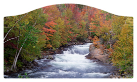 DASHELL-128 (Water) Serenity Prayer Water Falls